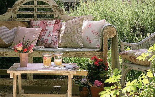 Decoration de jardin vintage