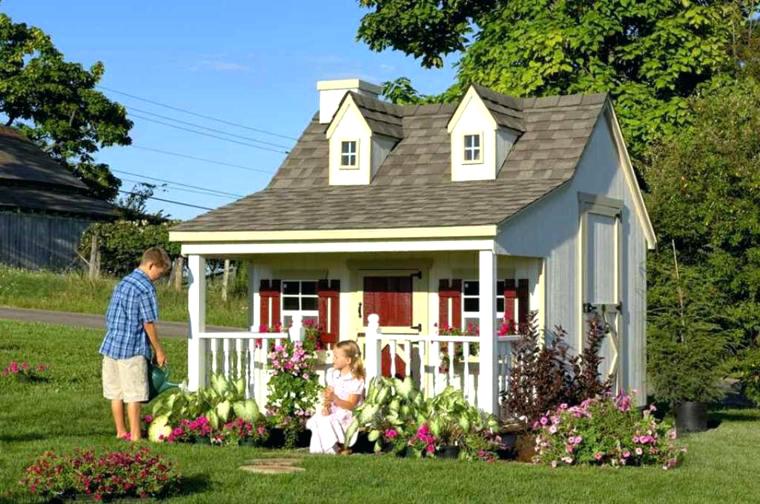Jeux de décoration de jardin pour fille