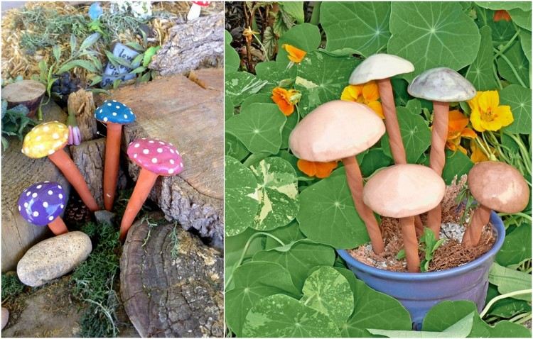 Décoration jardin poterie