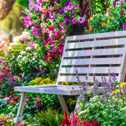 Decoration de jardin avec de la recuperation
