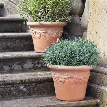 Decoration jardin en terre cuite