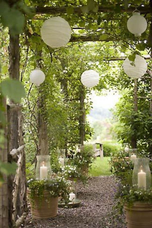 Decoration boheme jardin