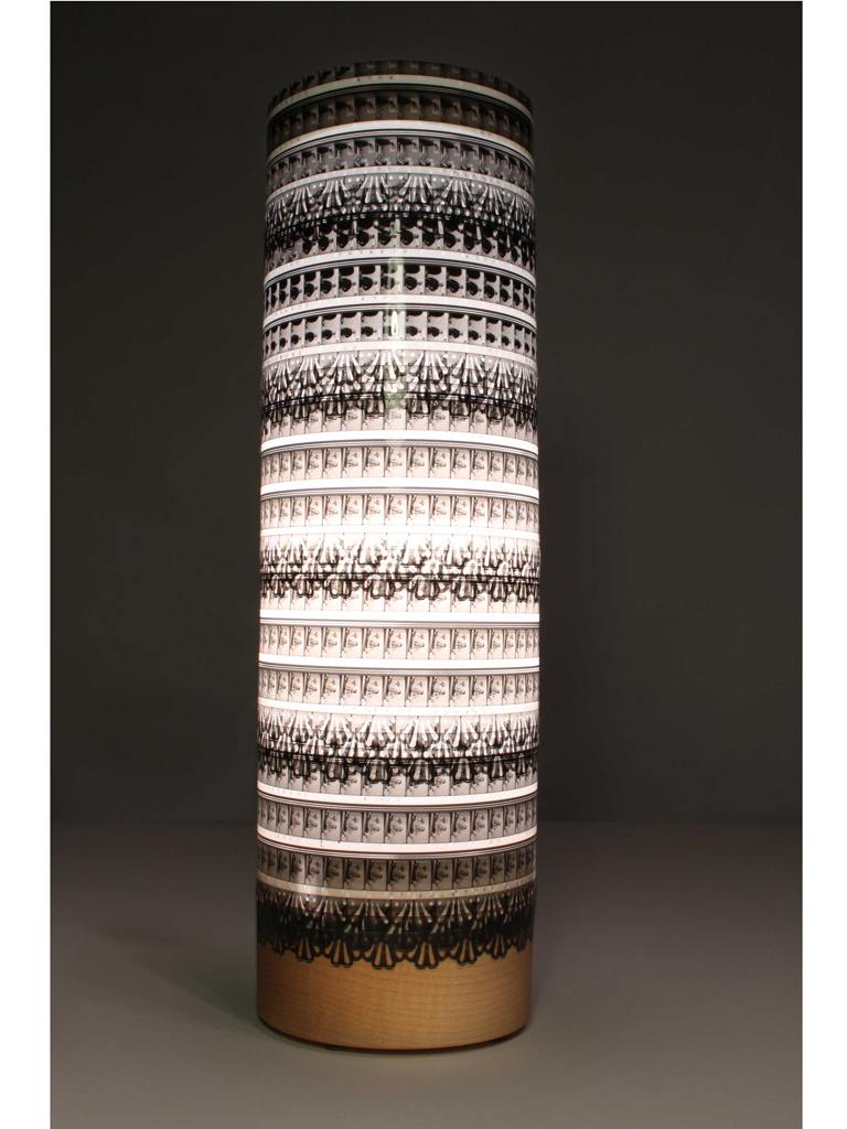 Lampe de chevet recyclees