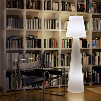 Lampadaire extérieur led multicolore sans fil en polyéthylène