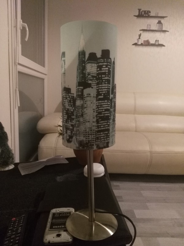 Lampe de chevet new york