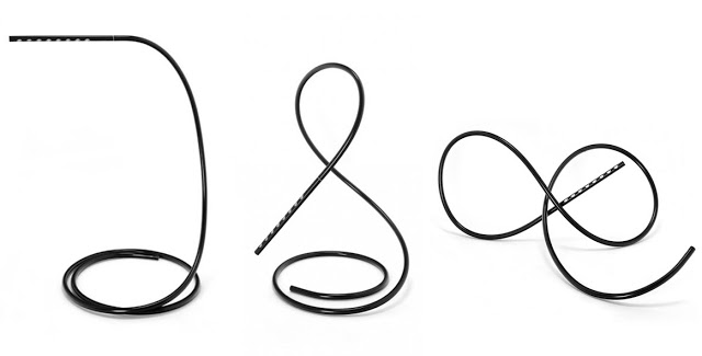 Lampe flexible design