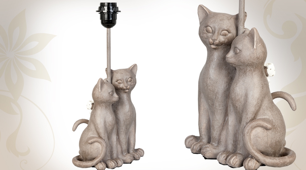 Lampe de chevet statuette