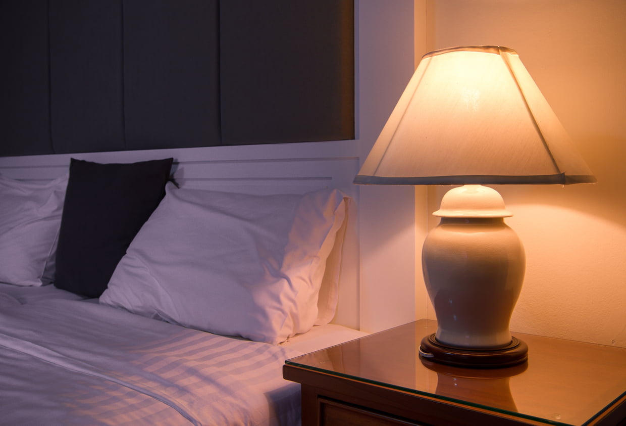 Lampe de chevet turbo