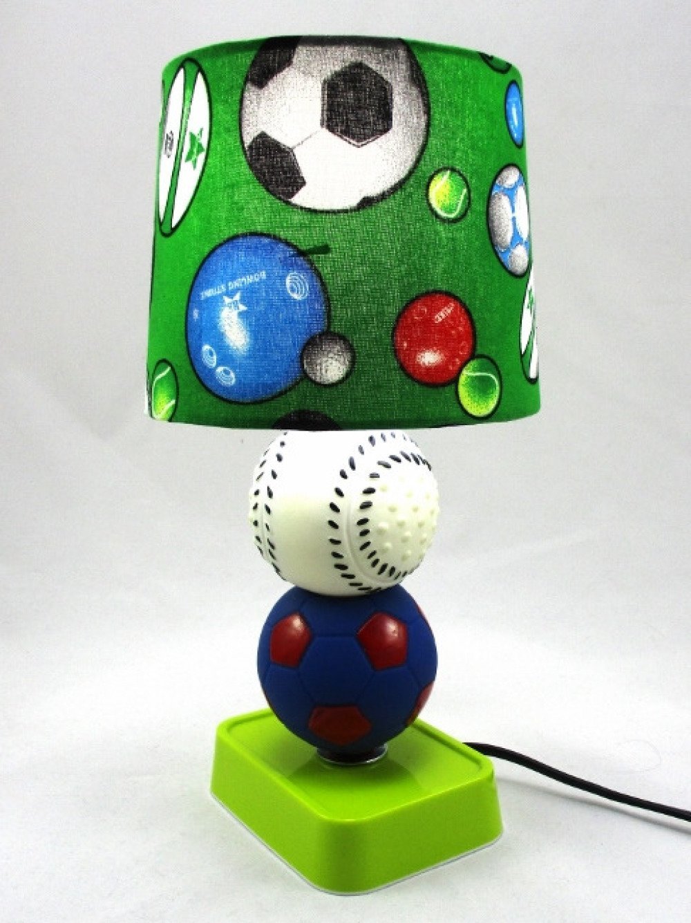 Lampe de chevet ballon de football