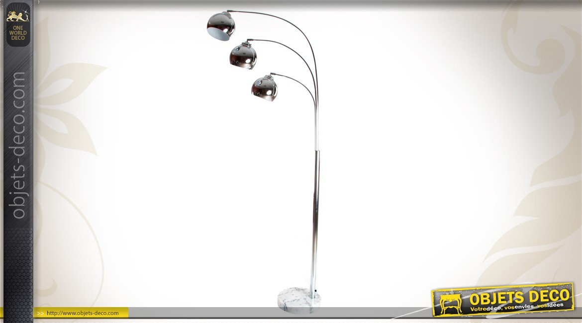 Lampadaire 3 bras
