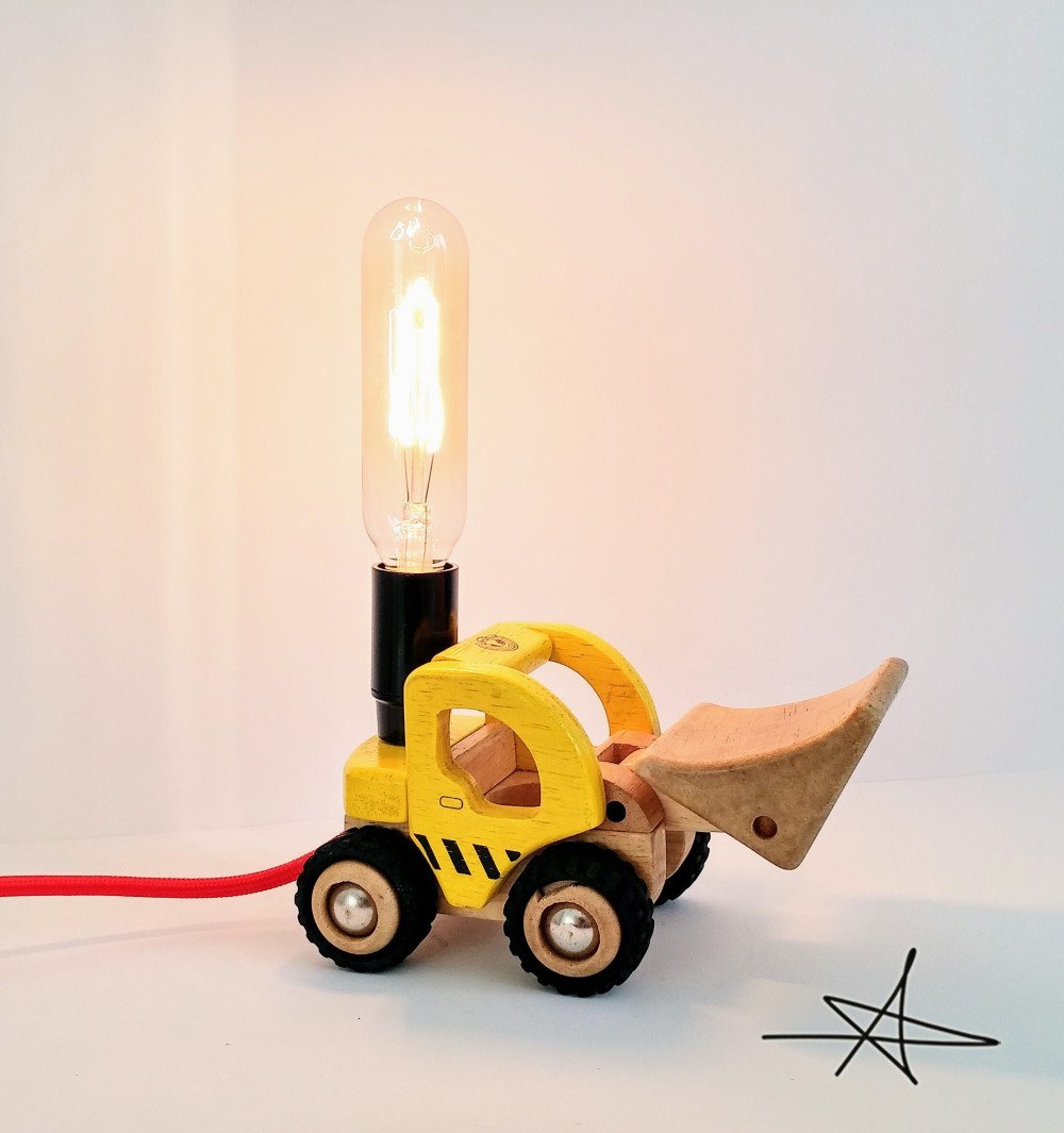 Lampe de chevet tracteur