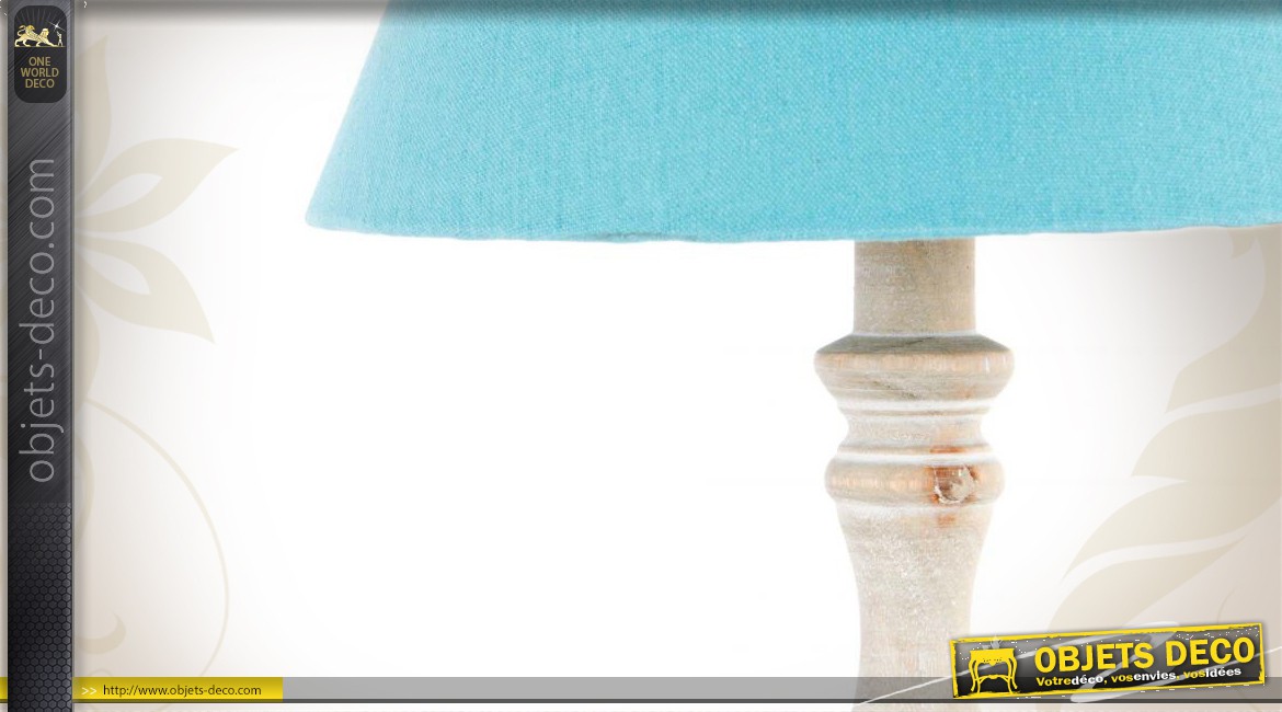 Lampe de chevet tissu