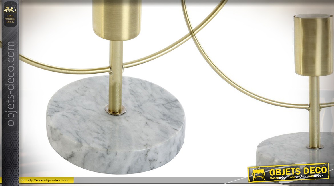 Lampe design circulaire
