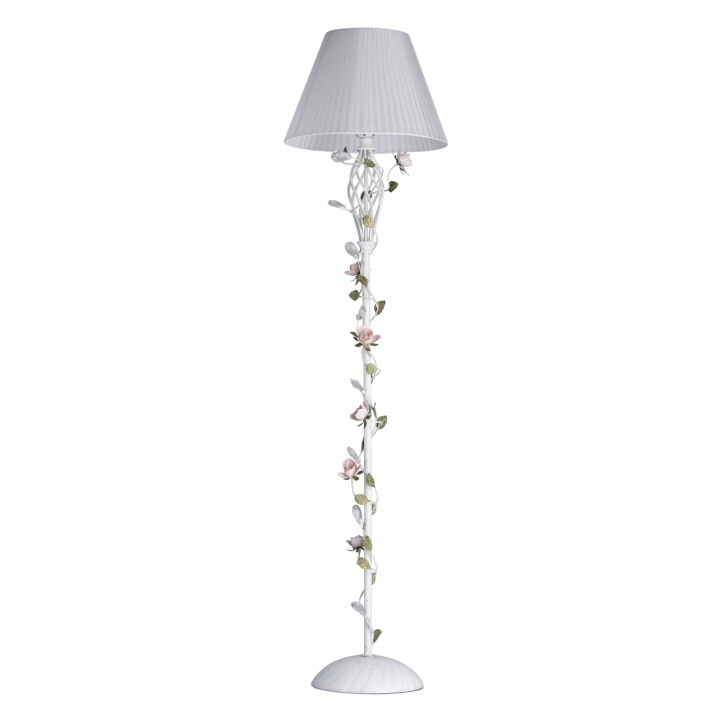 Lampadaire avec pampilles