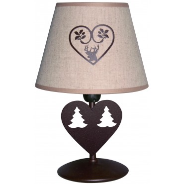 Lampe de chevet savoyarde