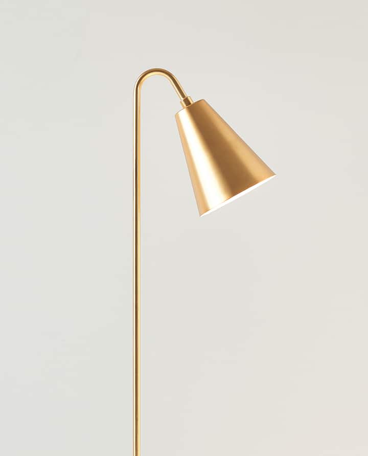 Lampe de chevet pied beton