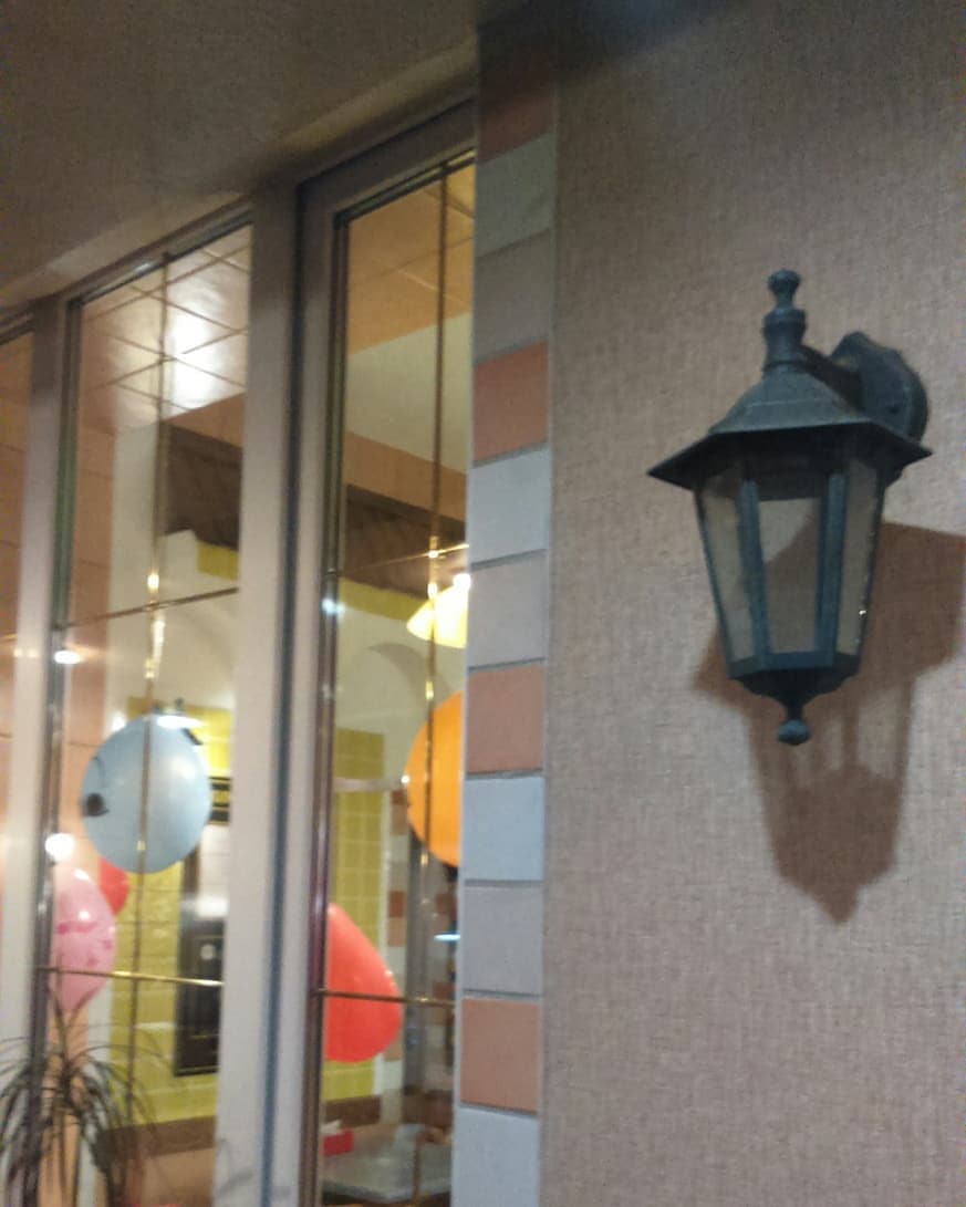 Lampadaire sci fi