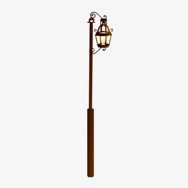 Vieux lampadaire de rue