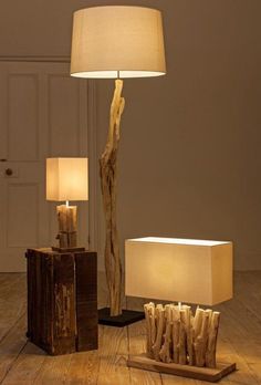 Lampe de chevet design diy
