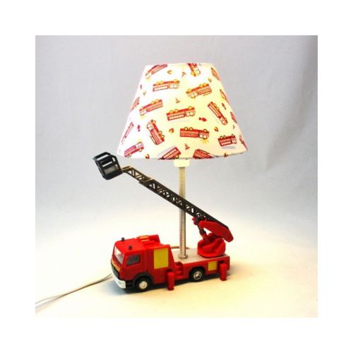 Lampe de chevet camion pompier