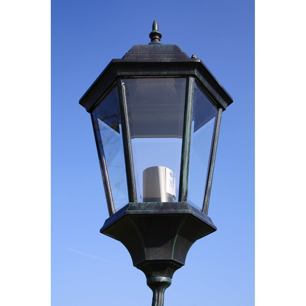 Lampadaire exterieur triple
