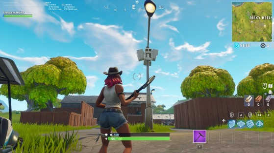 Lampadaire fortnite