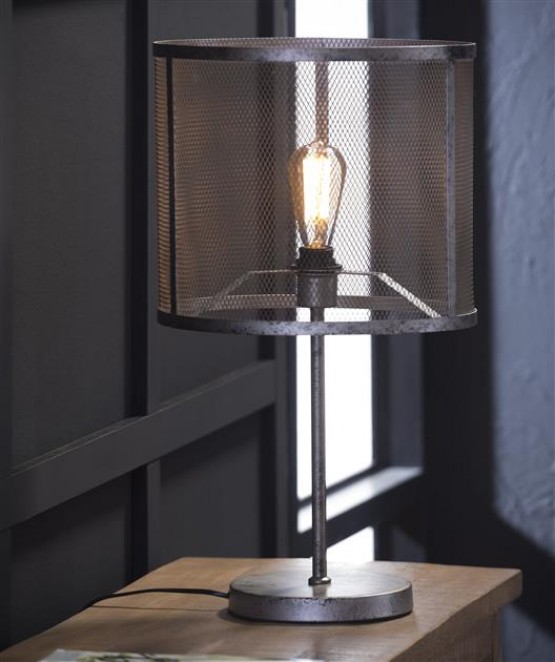 Lampe à poser design industriel
