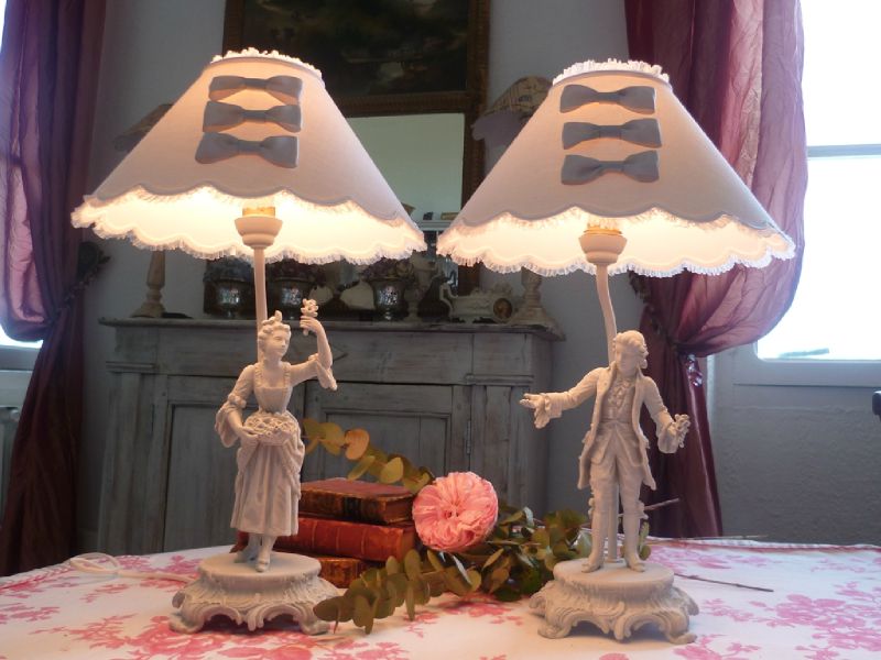 Lampe de chevet raphia et céramique blanche Paros | Maisons du Monde
