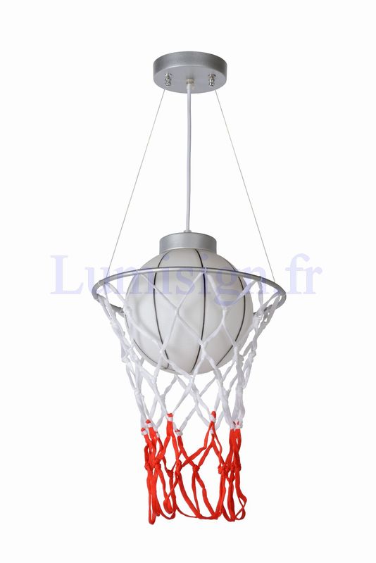 Lampe de chevet ballon de basket