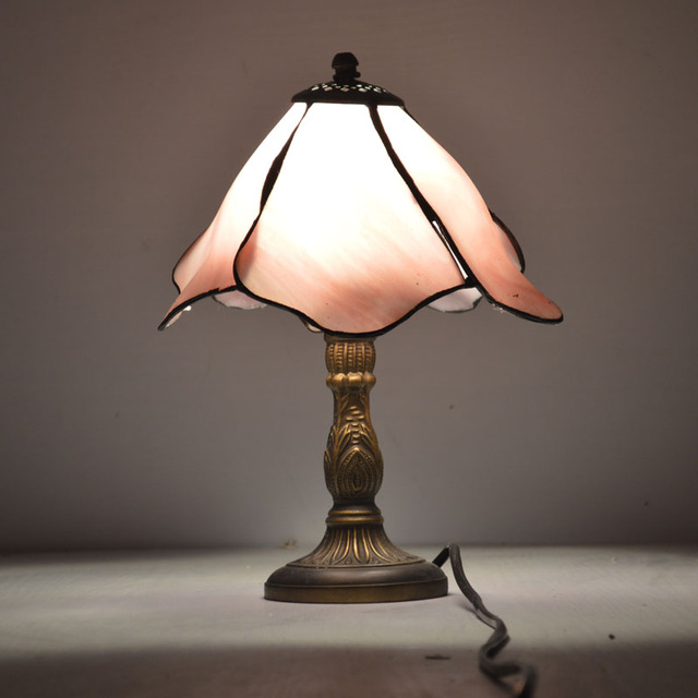 Lampe de chevet vitrail