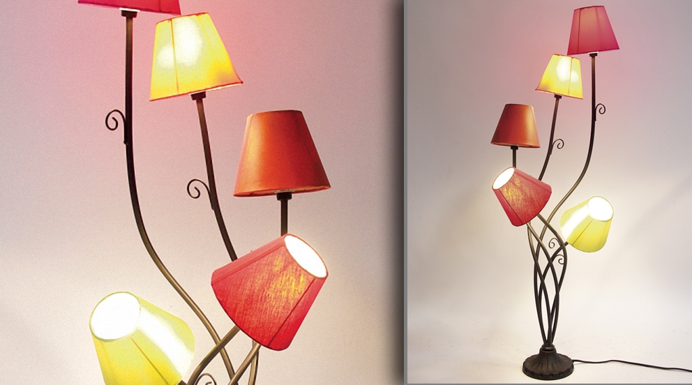 Lampadaire multi lampes