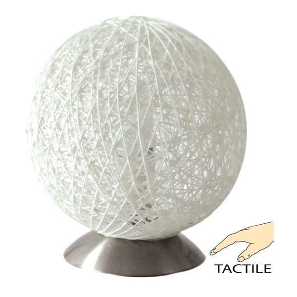 Lampe de chevet boule tactile