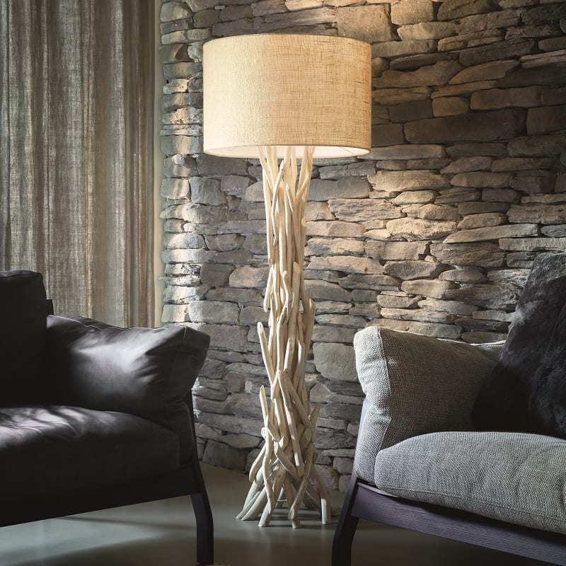 Lampadaire Bois Flott Maison Du Mondenull