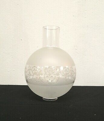 Globe pour lampe de chevet ancienne