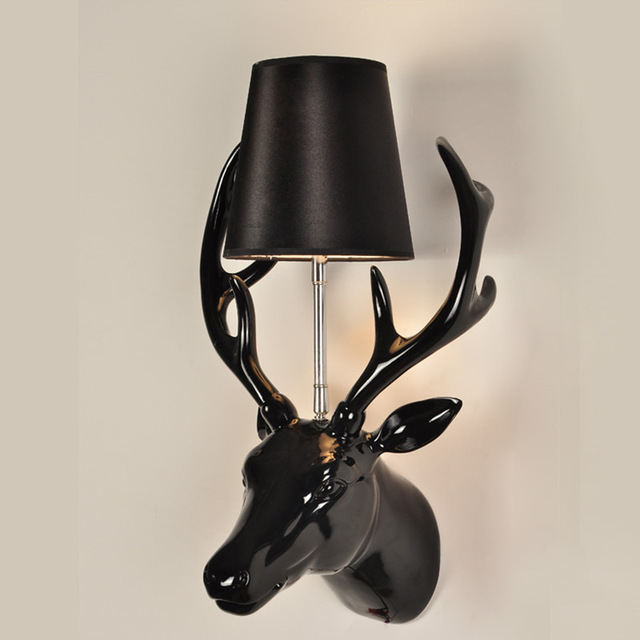 Lampe de chevet cerf
