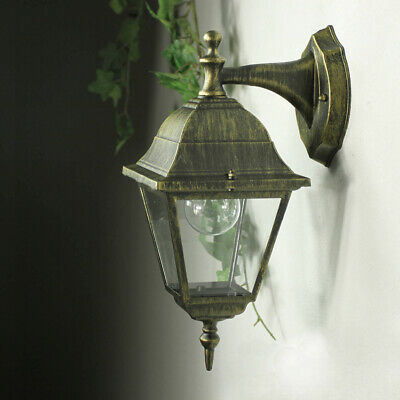 Lampadaire exterieur mural ancien