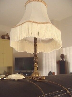 Lampe de chevet pied bronze