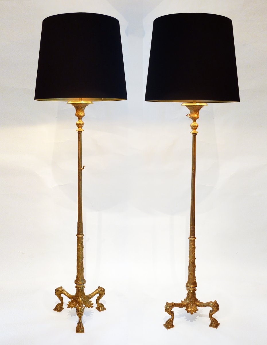 Lampadaire style ancien