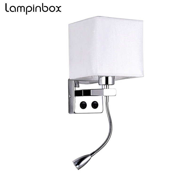 Lampe de chevet avec flexible