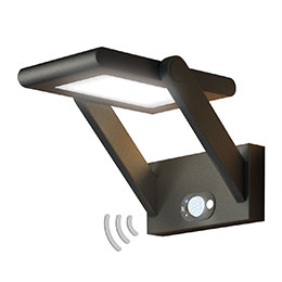 Lampadaire exterieur solaire led