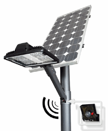 Lampadaire solaire urbain