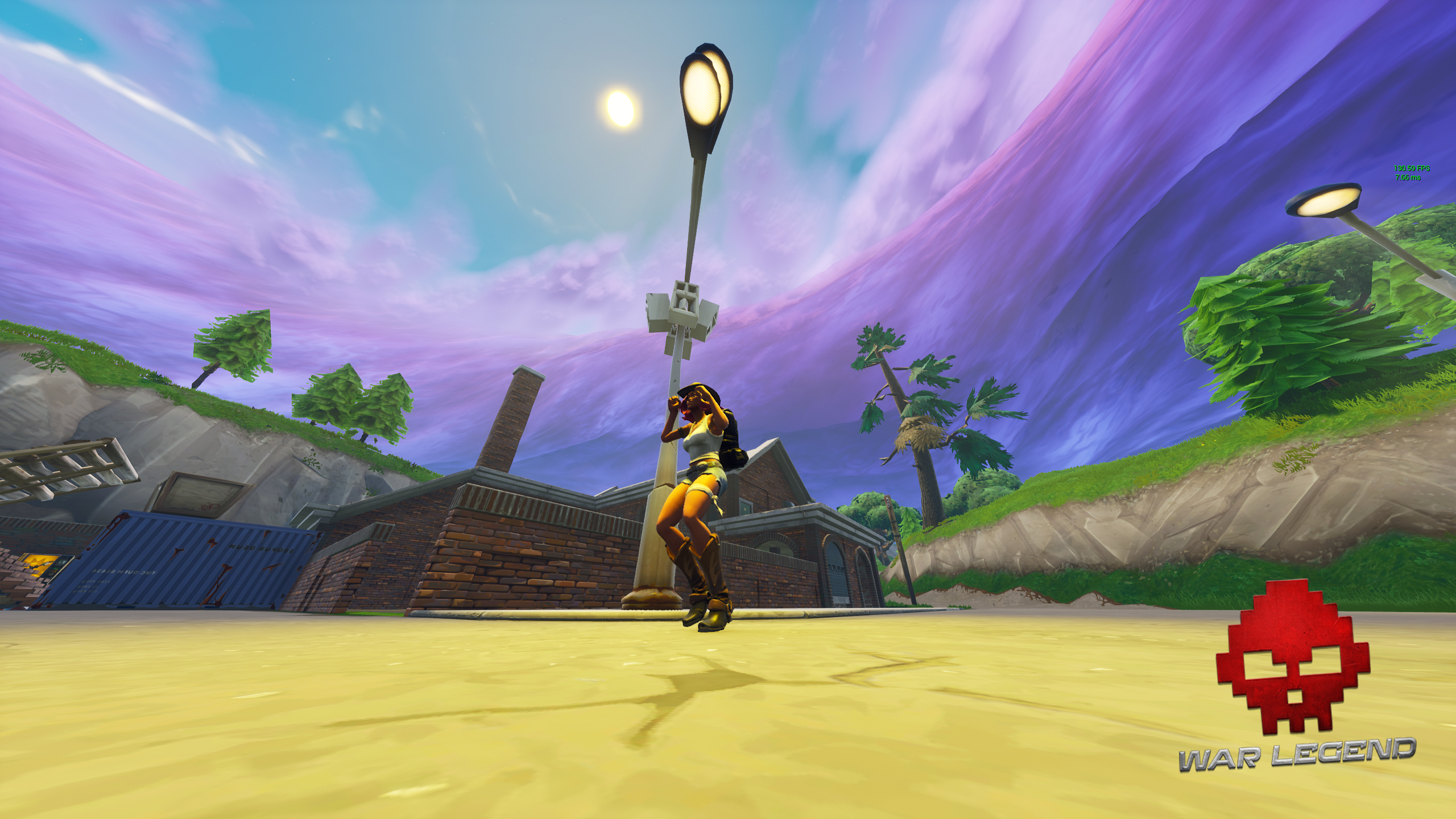 Ou son les lampadaire musicaux fortnite