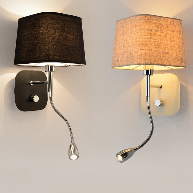 Lampe de chevet murales
