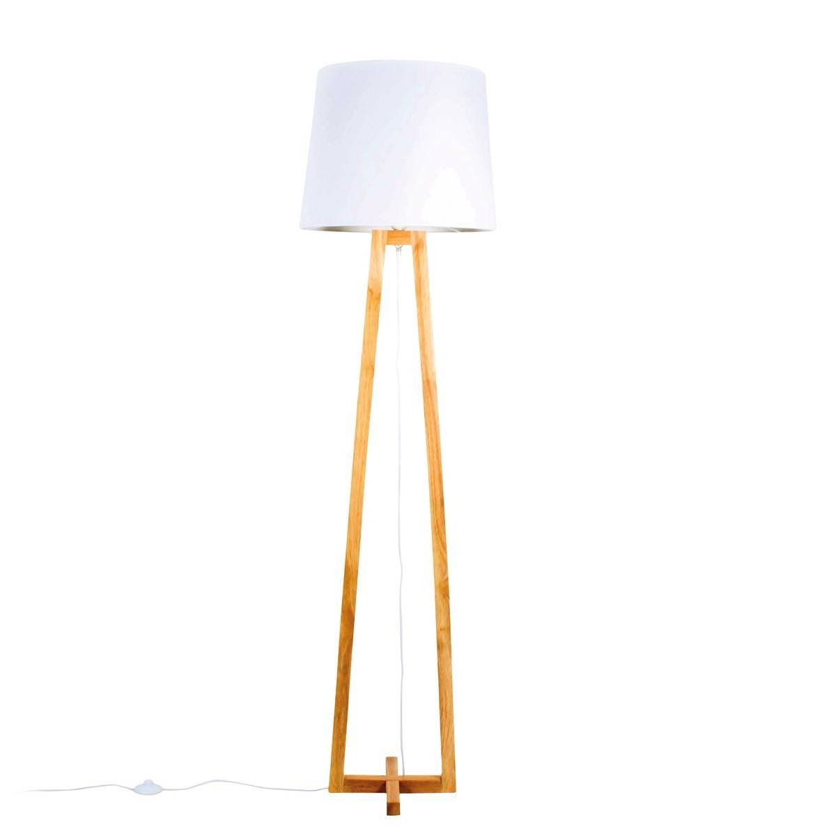 Lampadaire de salon bois