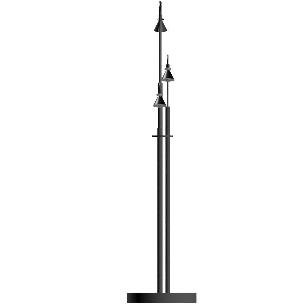 Lampadaire 3 spots ikea
