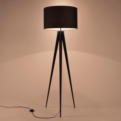 Lampadaire bleu marine