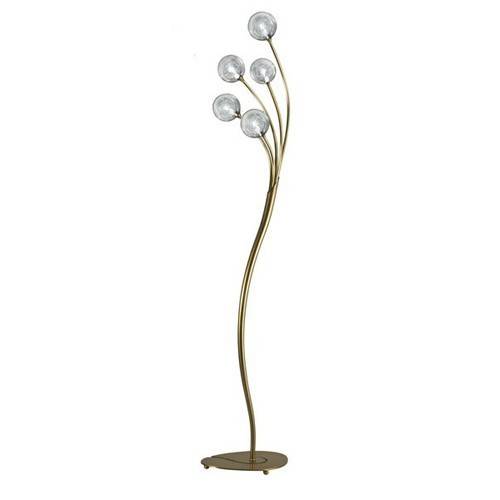 Lampadaire laiton massif
