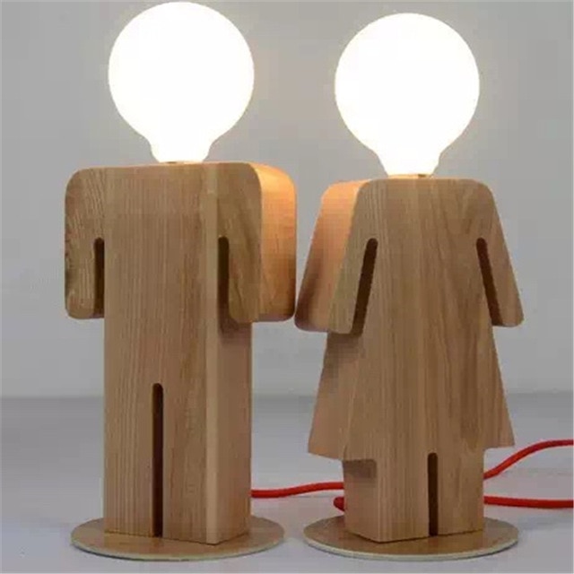 Lampe design fille