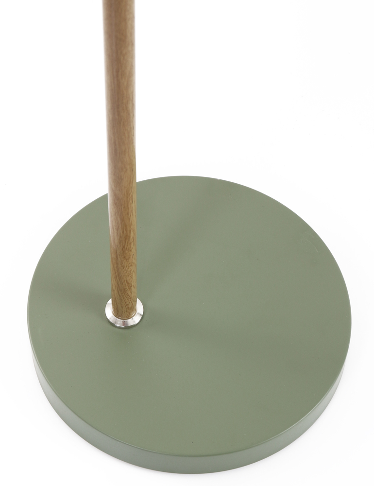 Lampadaire vert anis