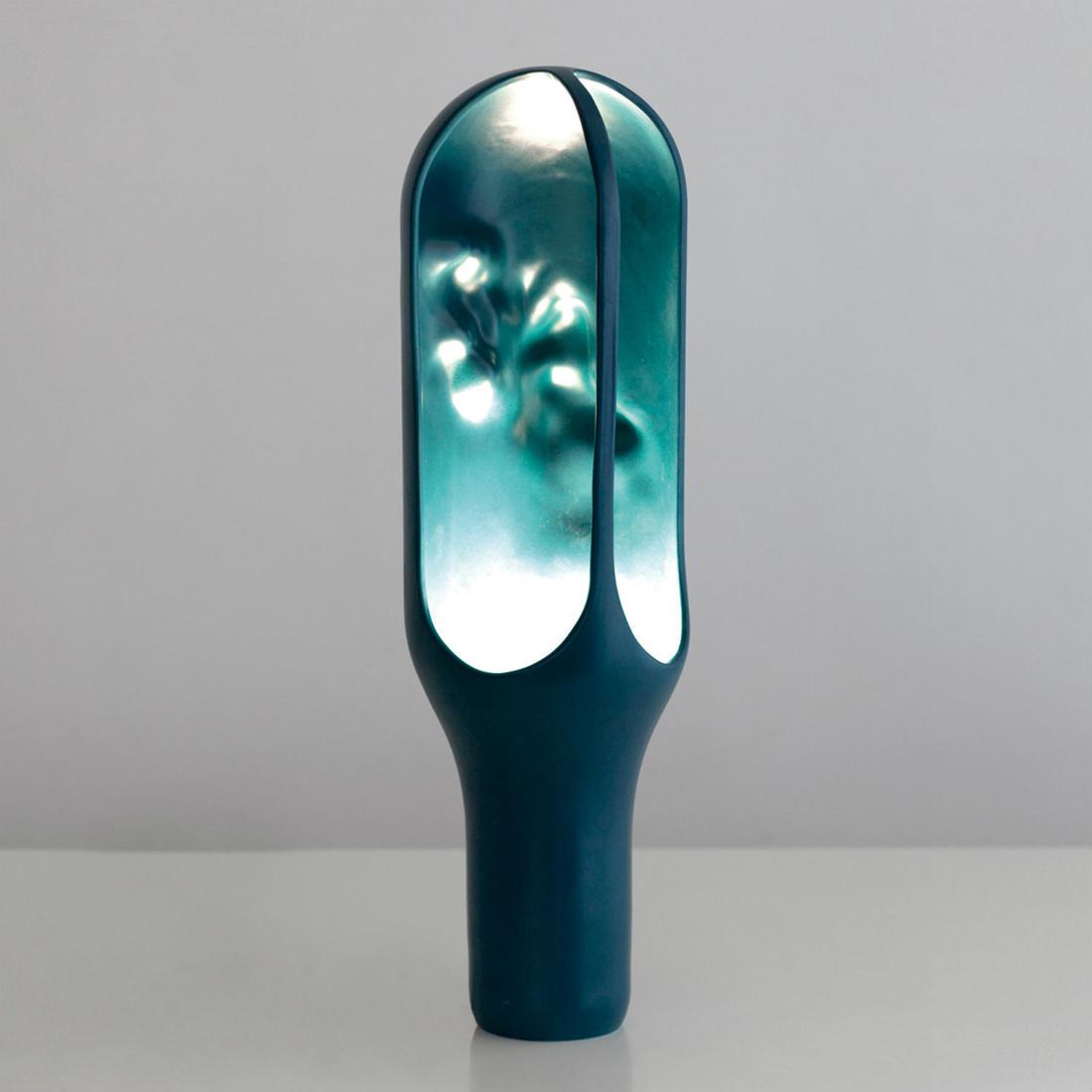 Lampe de chevet bleue turquoise